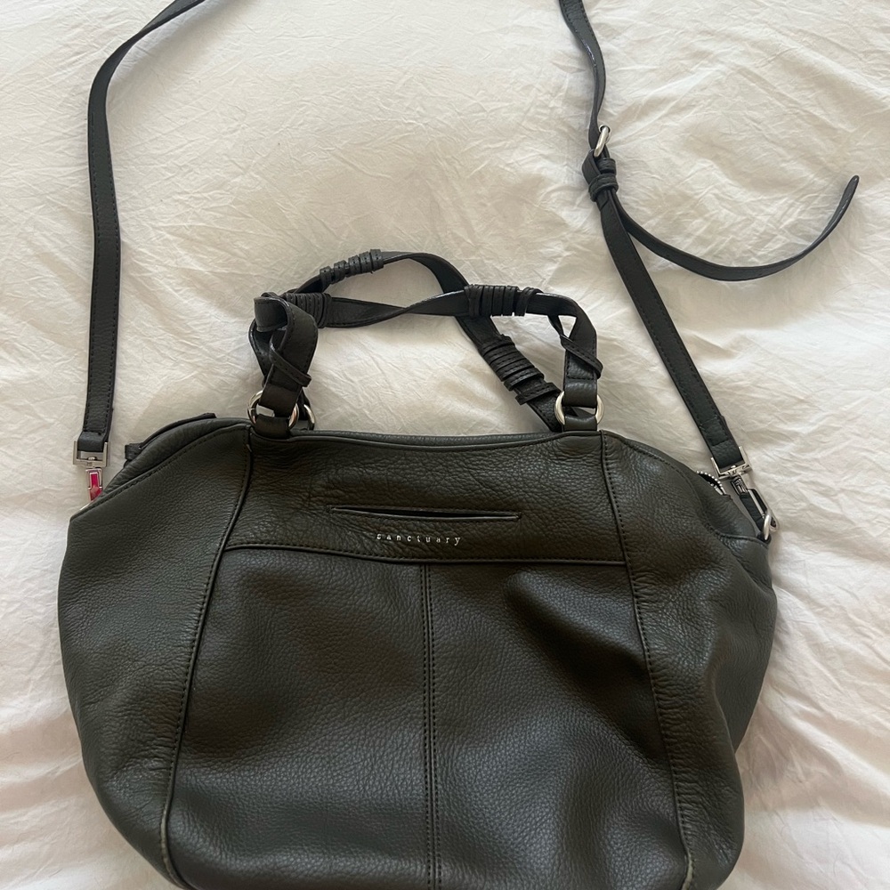Sanctuary Black Crossbody Bag with Adjustable Strap
